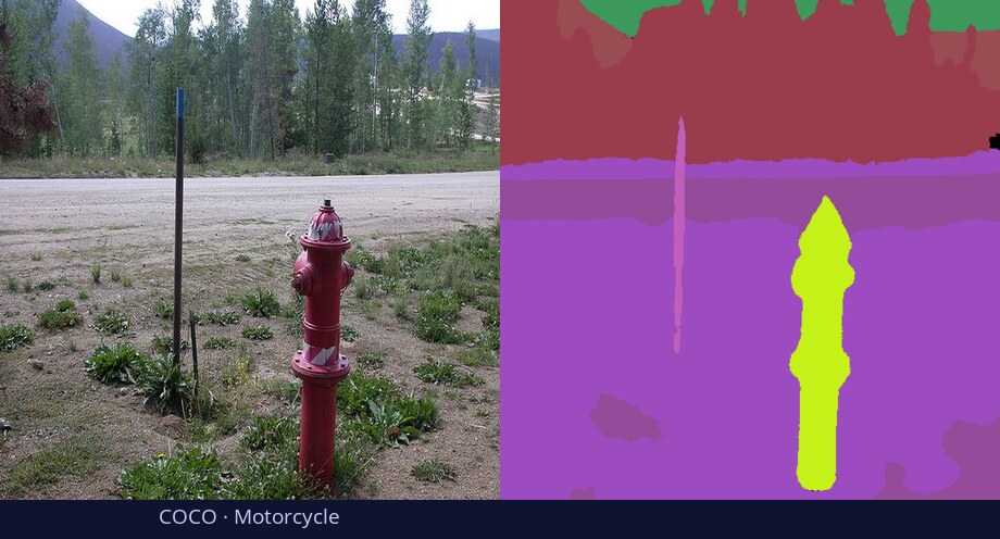 COCO — Motorcycle — input vs DiGSeg