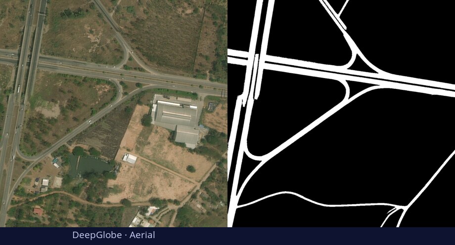 DeepGlobe — Aerial — input vs DiGSeg